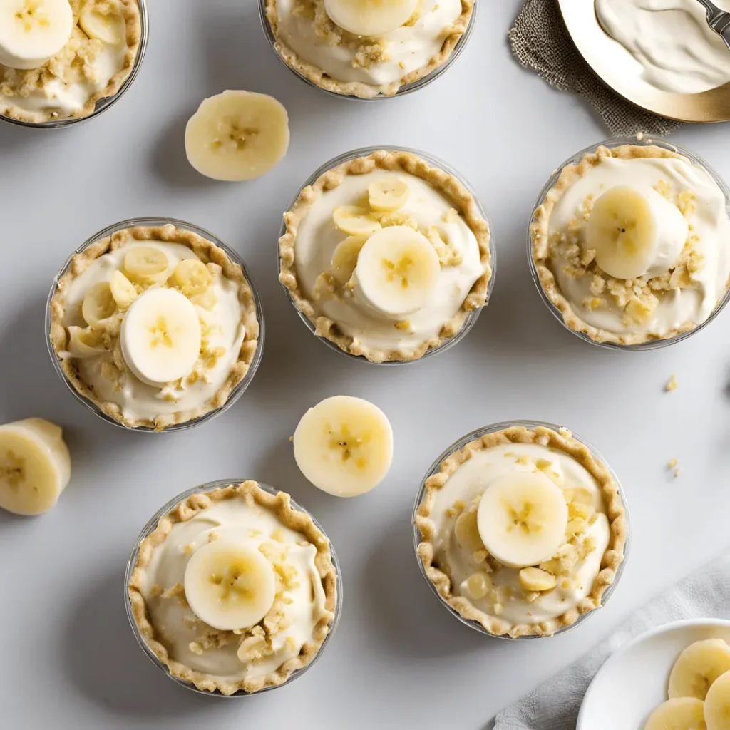 No-Bake-Mini-Banana-Cream-Pies