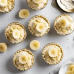 No-Bake Mini Banana Cream Pies