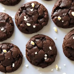 Salted Brownie Cookies