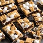 S’mores Cookie Bars