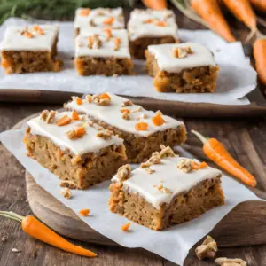 CARROT CAKE BARS