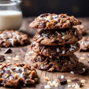 German Chocolate Cookies