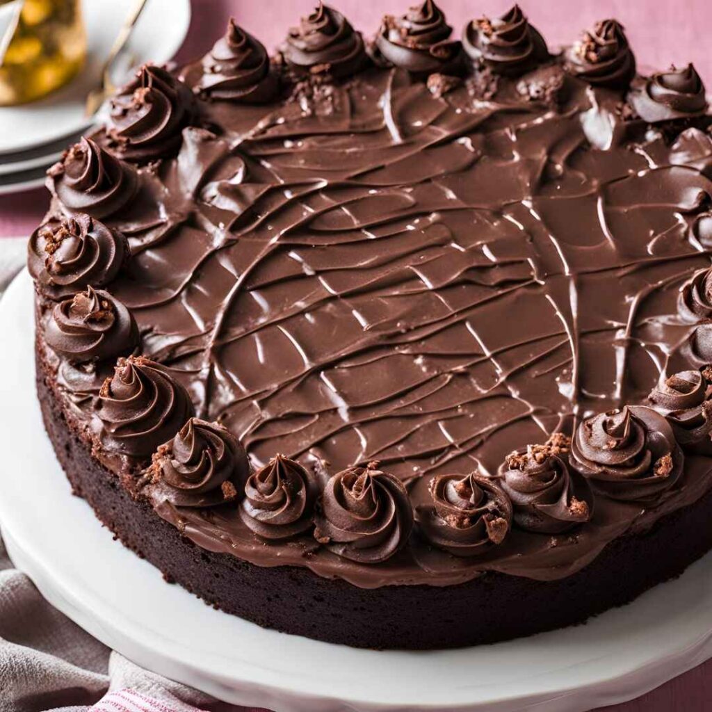 chocolate brownie cake