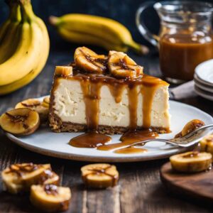 Bananas Foster Cheesecake