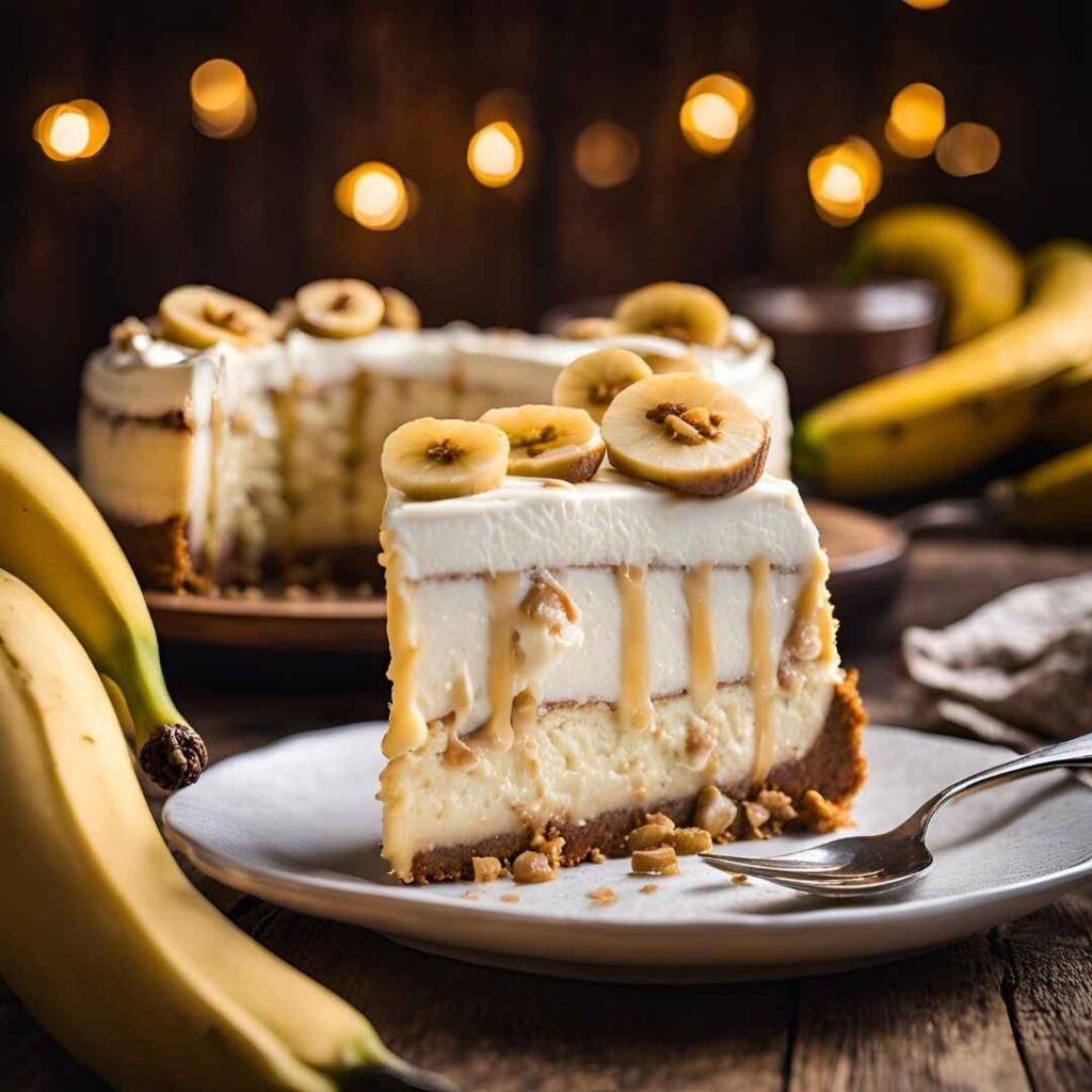 Bourbon Banana Pudding Cheesecake