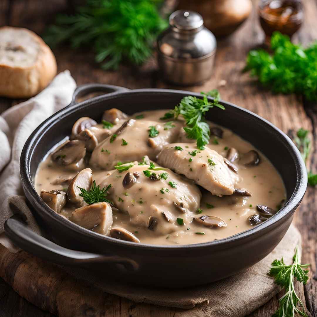 Creamy Mushroom Chicken