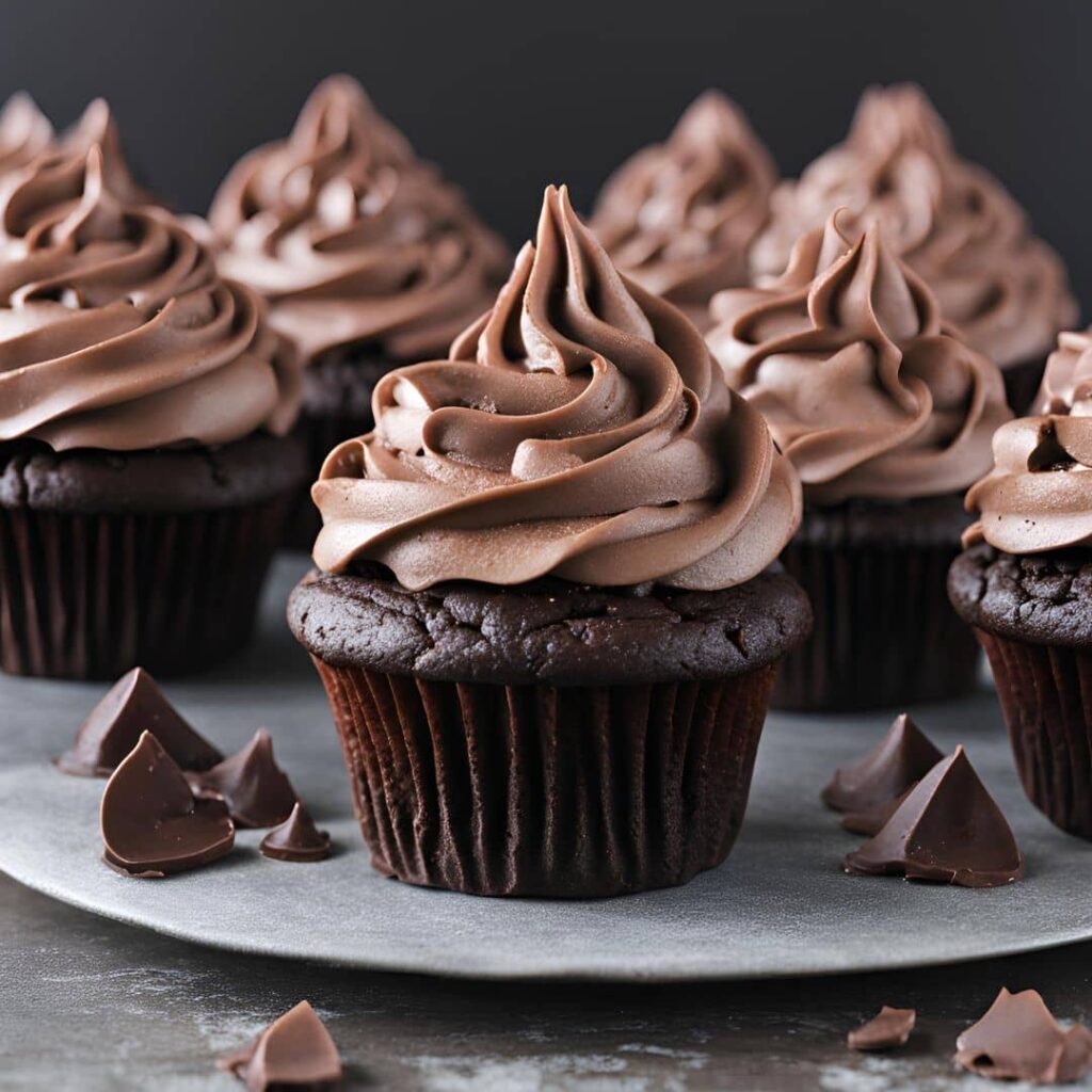 Double Chocolate Cupcakes