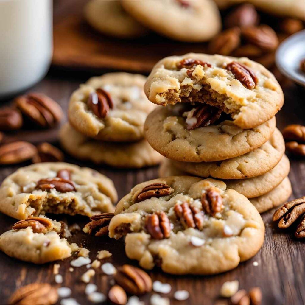 Easy Southern Butter Pecan Cookies