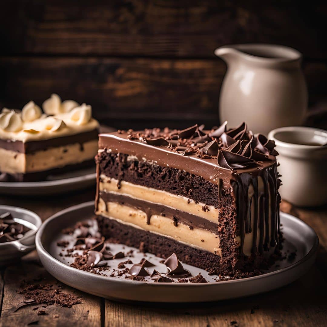 Hershey’s Chocolate Cheesecake Cake