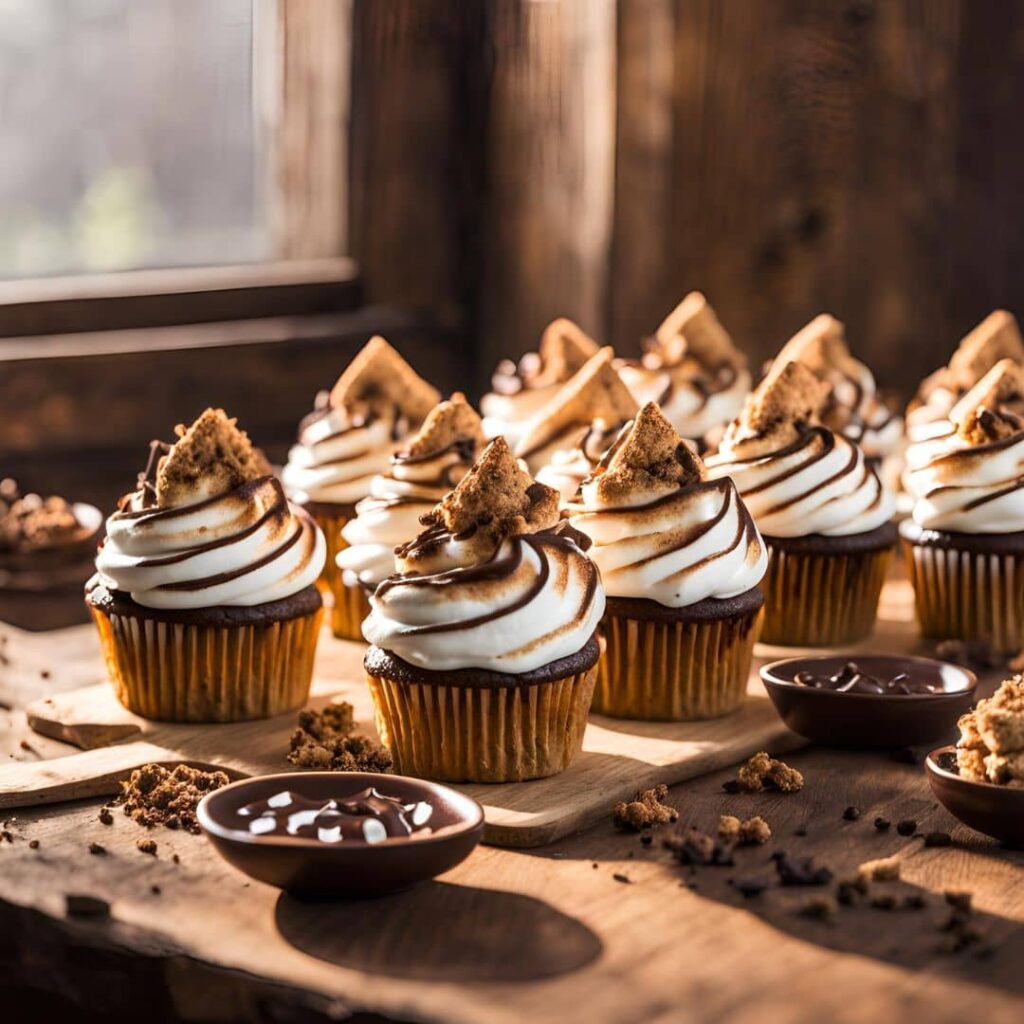 S'mores Cupcakes