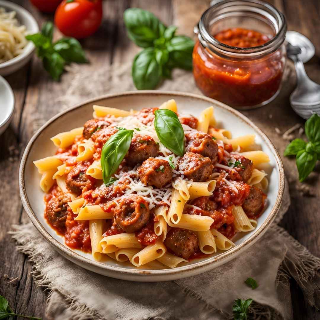 Spicy Italian Sausage Pasta