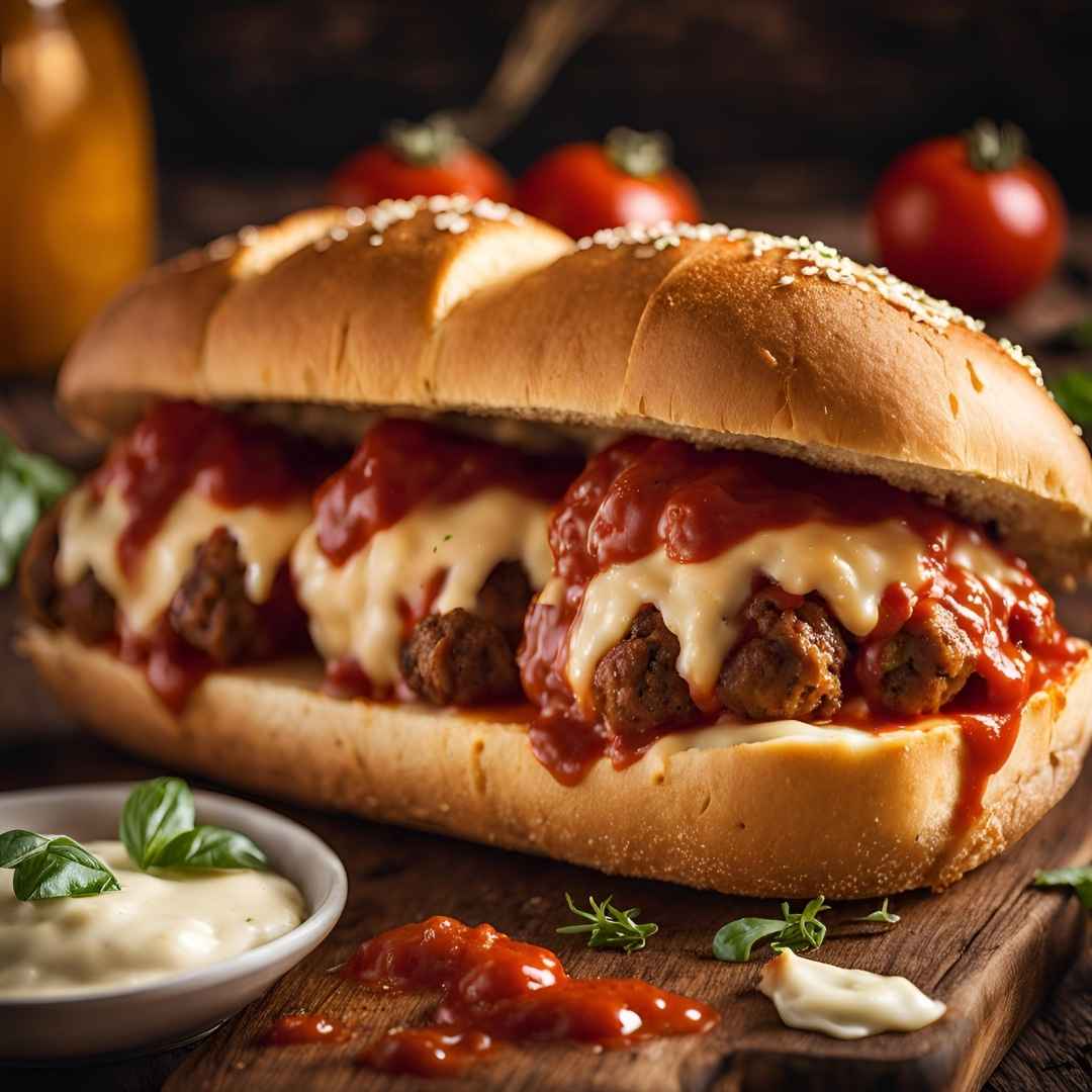 Ultimate Beefy Meatball Sub Delight