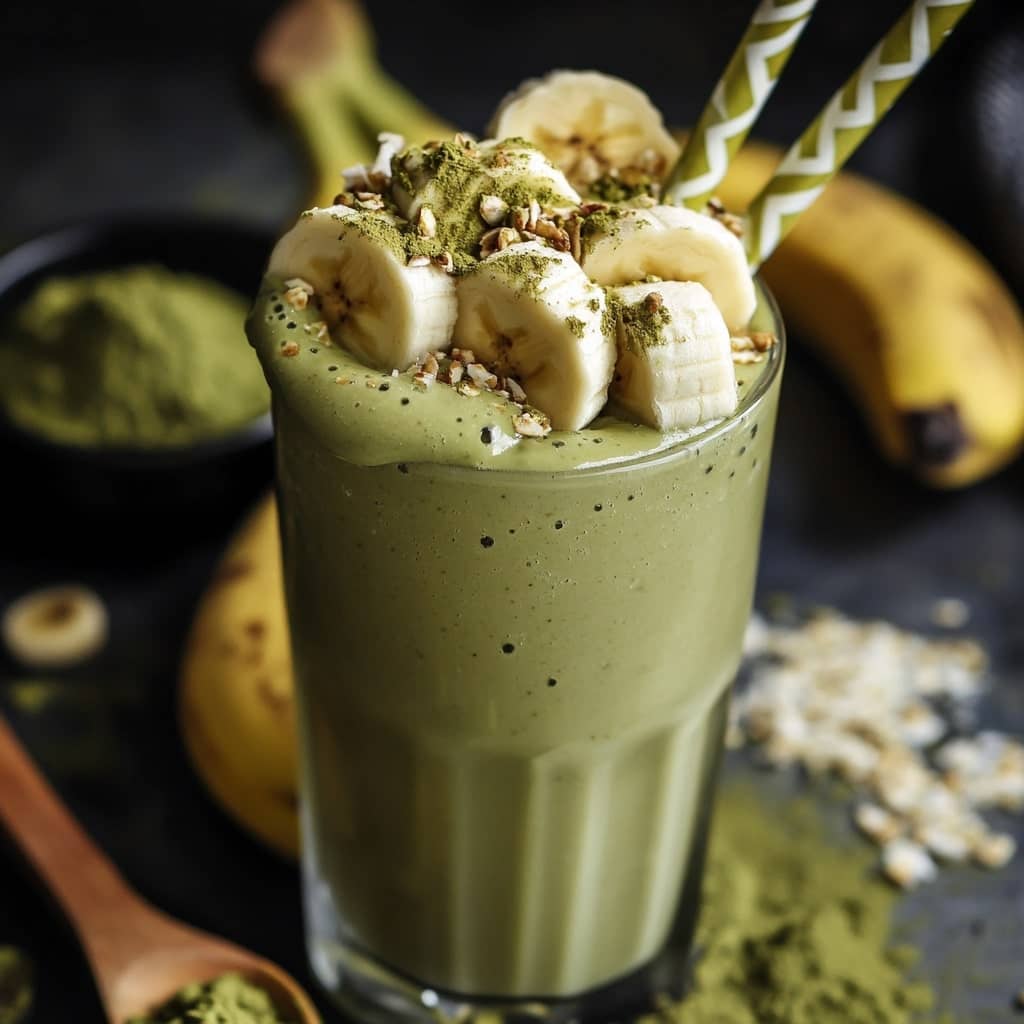 Banana Matcha Smoothie