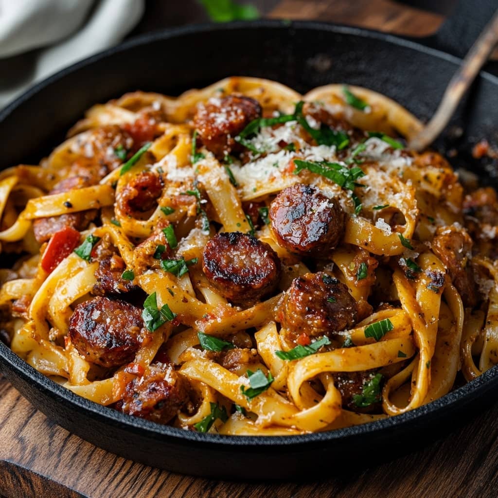 Cajun Sausage Pasta