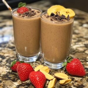 Chocolate Peanut Butter Smoothie