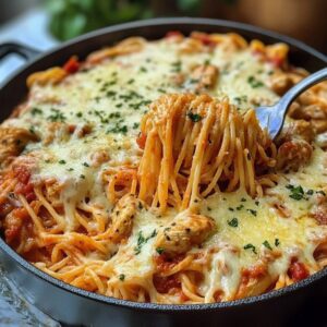 One-Pot Chicken Parmesan Pasta