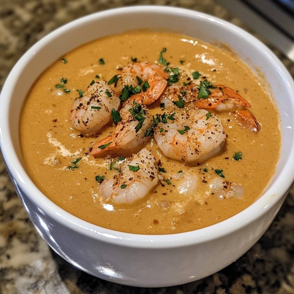 Rich Crab and Shrimp Bisque