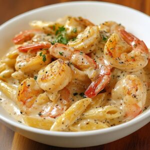 shrimp & crab pasta with creamy cajun sauce