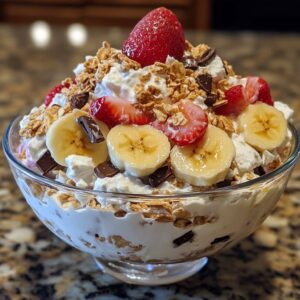 Banana Split Fluff Salad