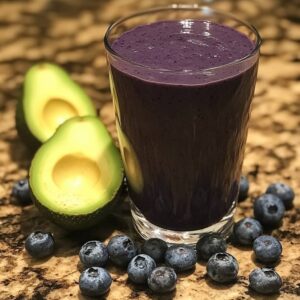 Blueberry Avocado Smoothie