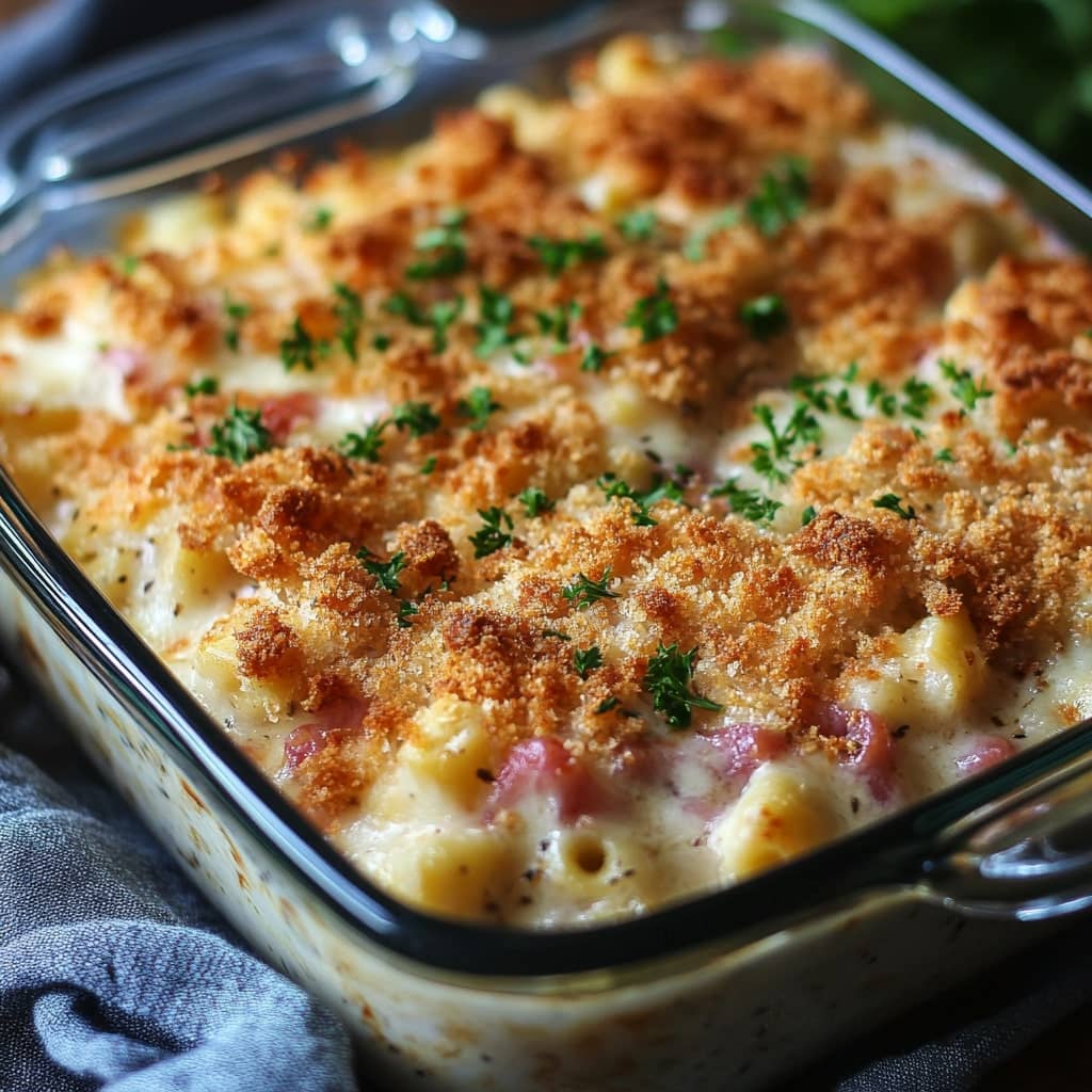 Chicken Cordon Bleu Casserole