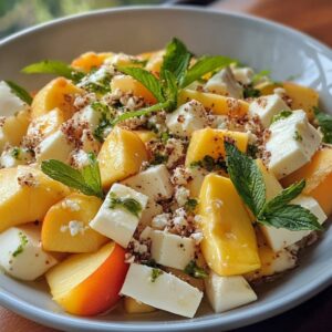 Millionaire Peach Salad