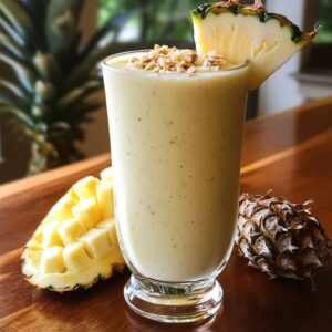 Pina Colada Breakfast Smoothie