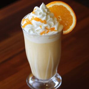 The Best Orange Creamsicle Milkshake