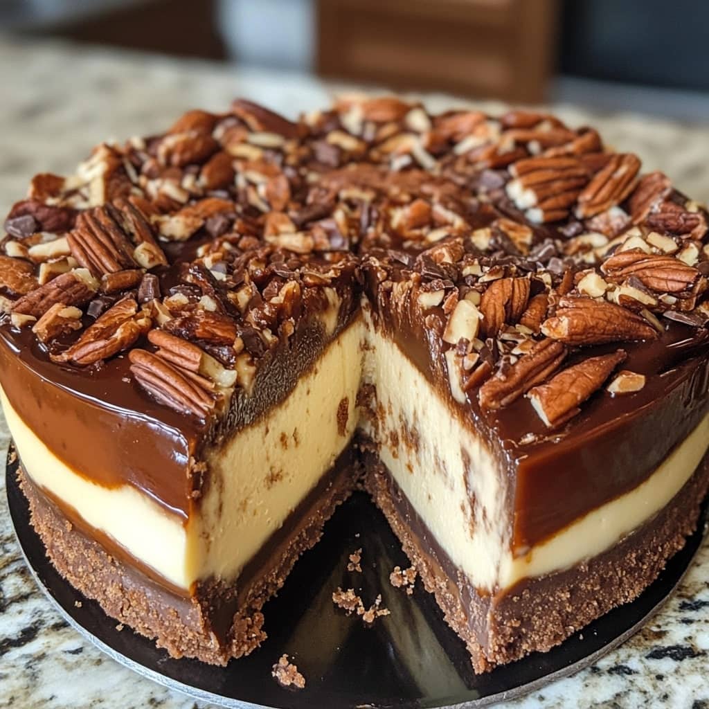 Turtle Cheesecake