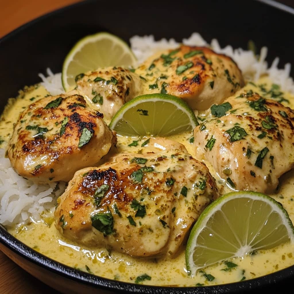 Creamy Coconut Lime Chicken