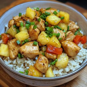 Pineapple Chicken and Rice