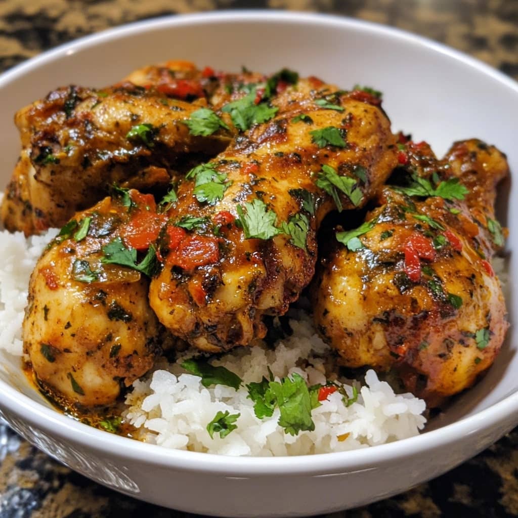 Spicy Brazilian Coconut Chicken