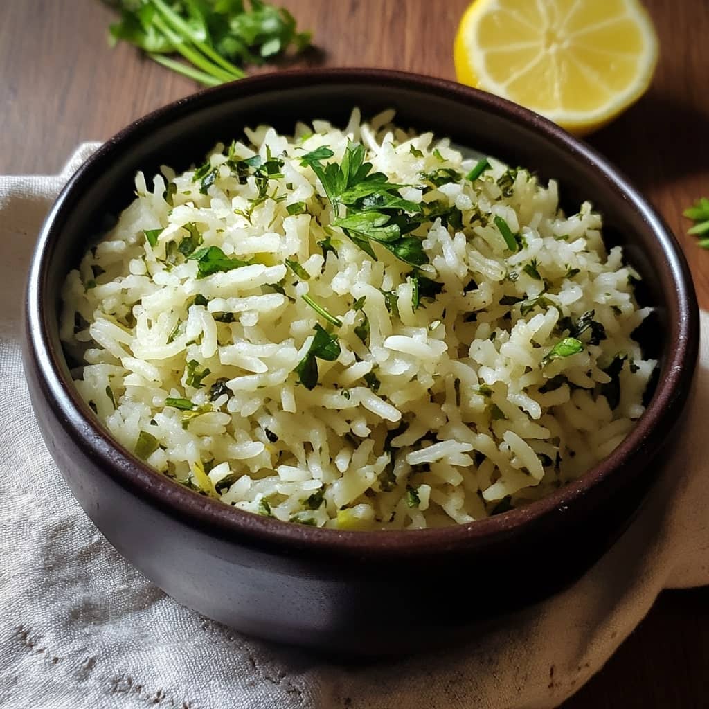 Herb Lemon Rice Recipe
