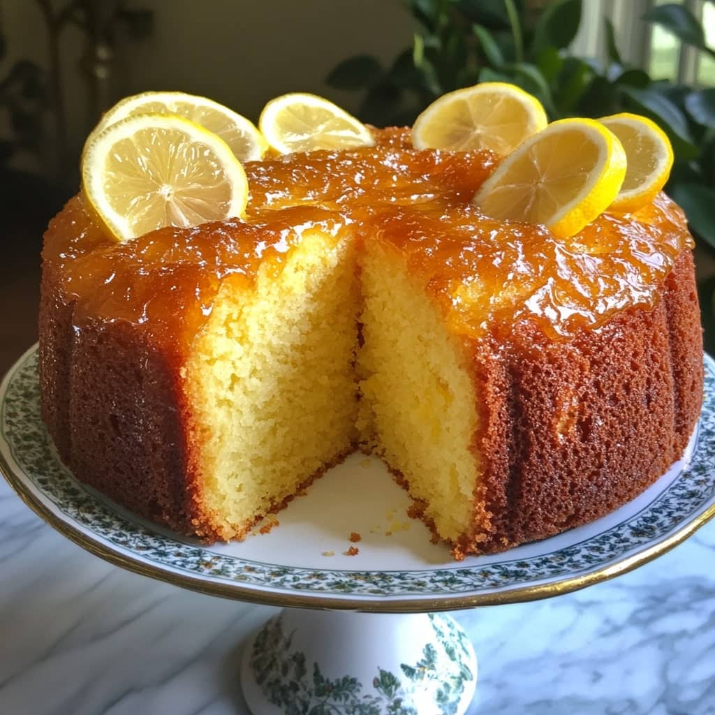 Homemade Lemon Cake Recipe
