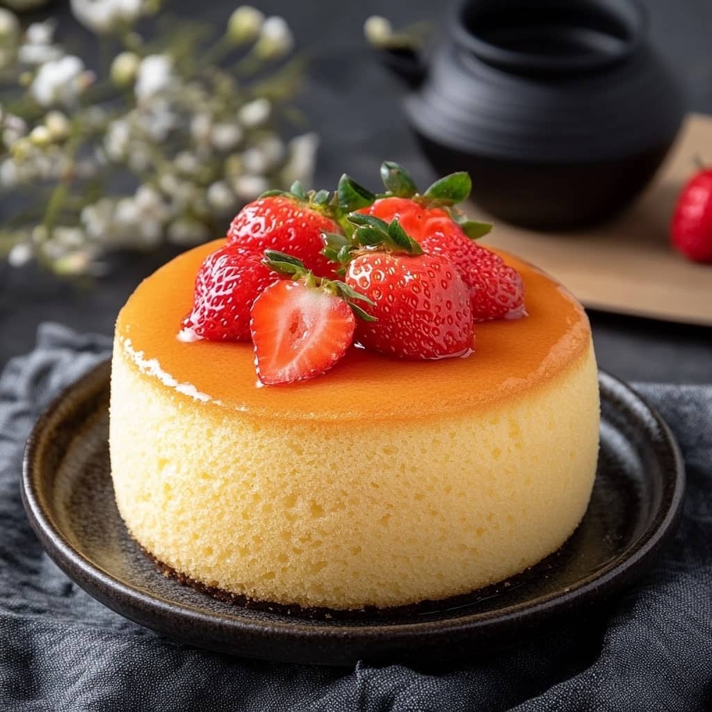 Japanese Strawberry Sponge Cake