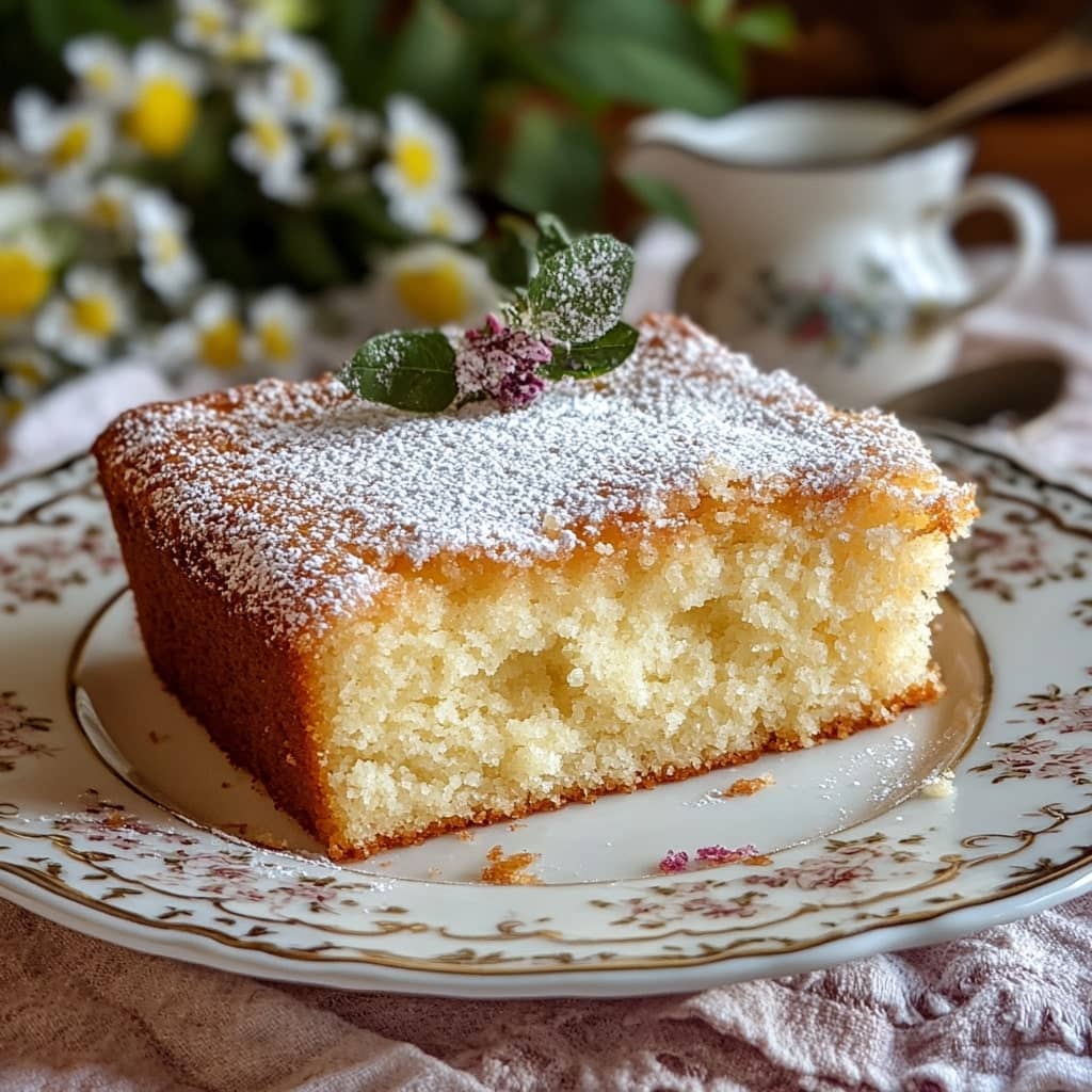 Old-Fashioned Hot Milk Cake