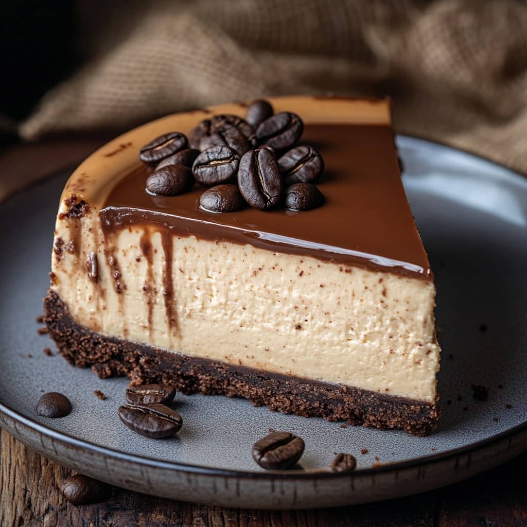 Baked Coffee Cheesecake Recipe