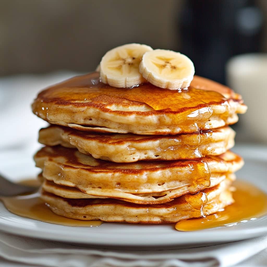 Brown Sugar Banana Pancakes