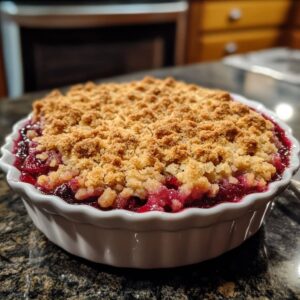 Cranberry Apple Crumble
