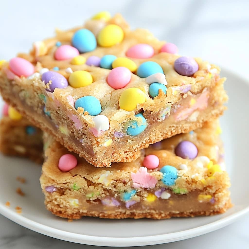 Easter Cake Mix Cookie Bars