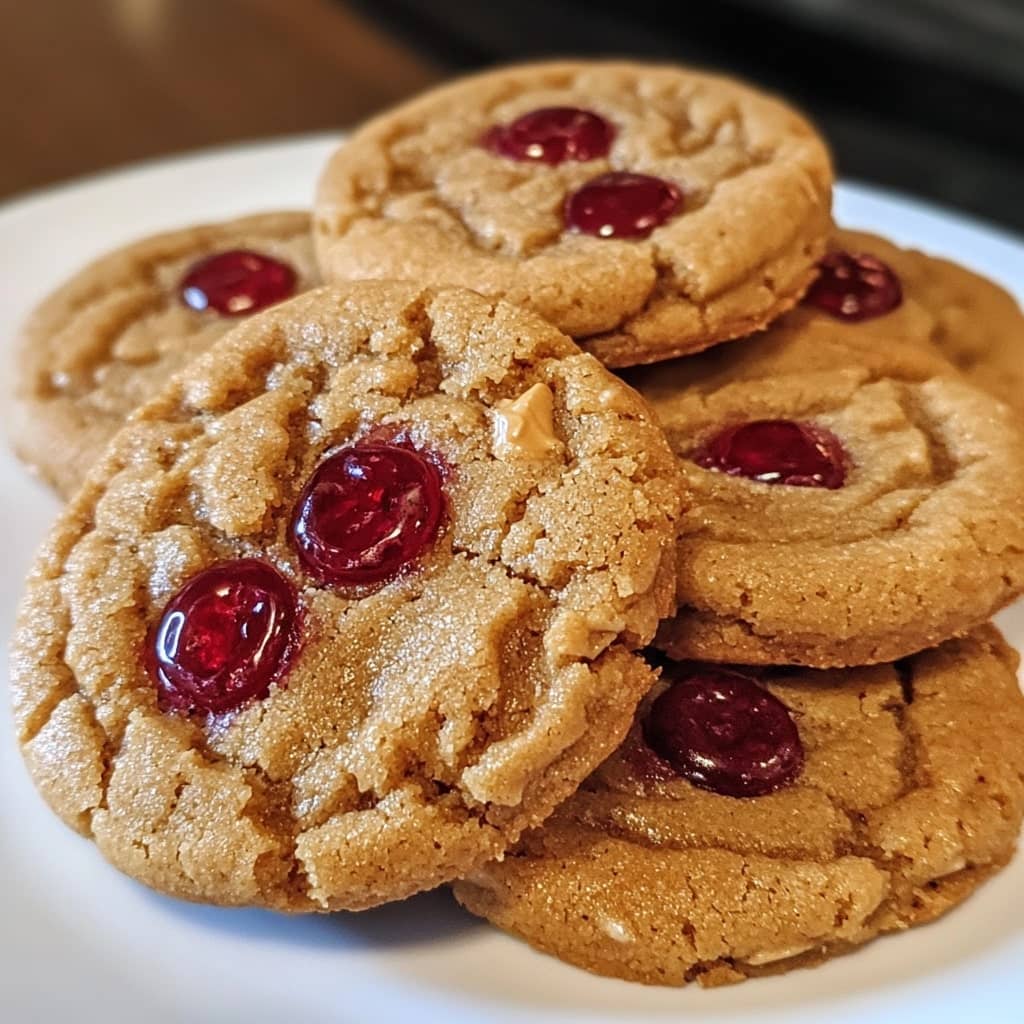 Peanut Butter and Jelly Cookies