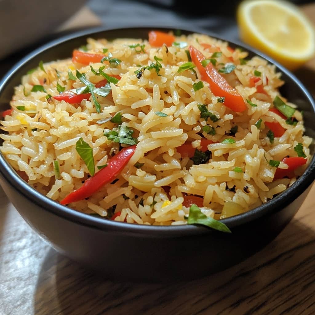 Red Pepper & Lemon Rice