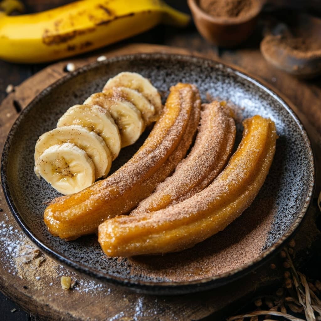 Banana Cinnamon Churros