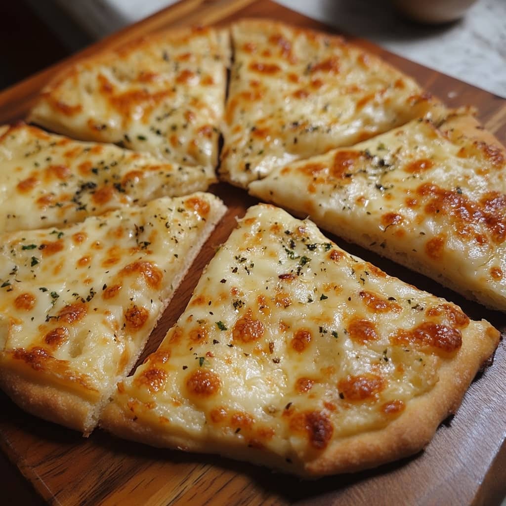 Cheese and Garlic Crack Bread
