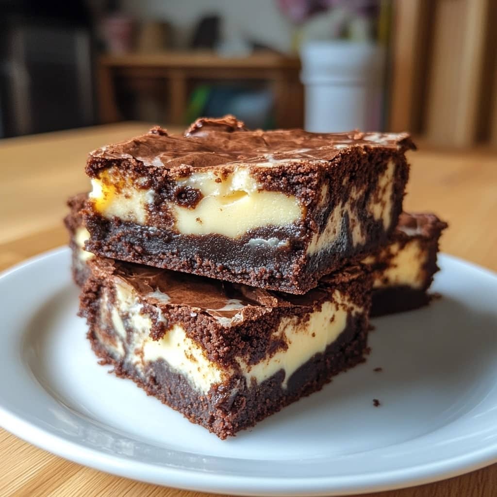 Cheesecake Brownies