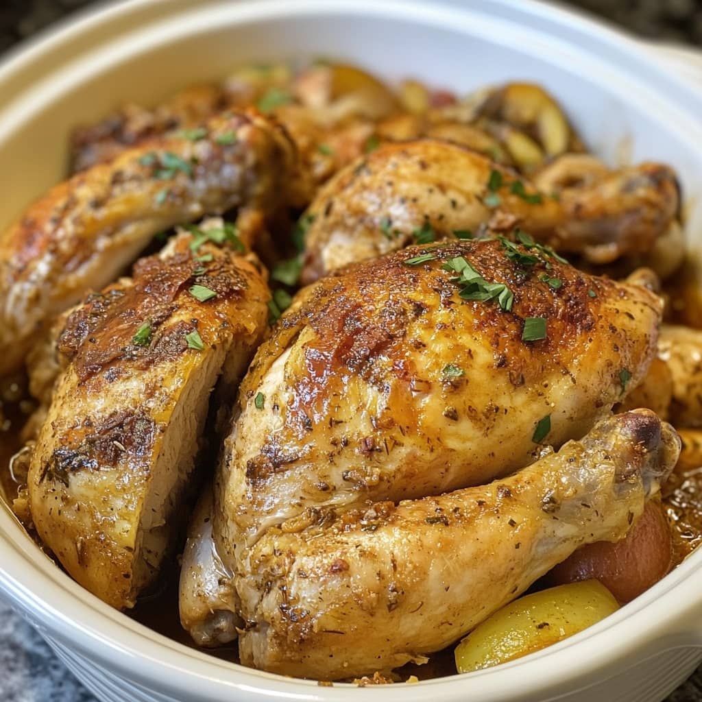 Dump & Go Crockpot Chicken