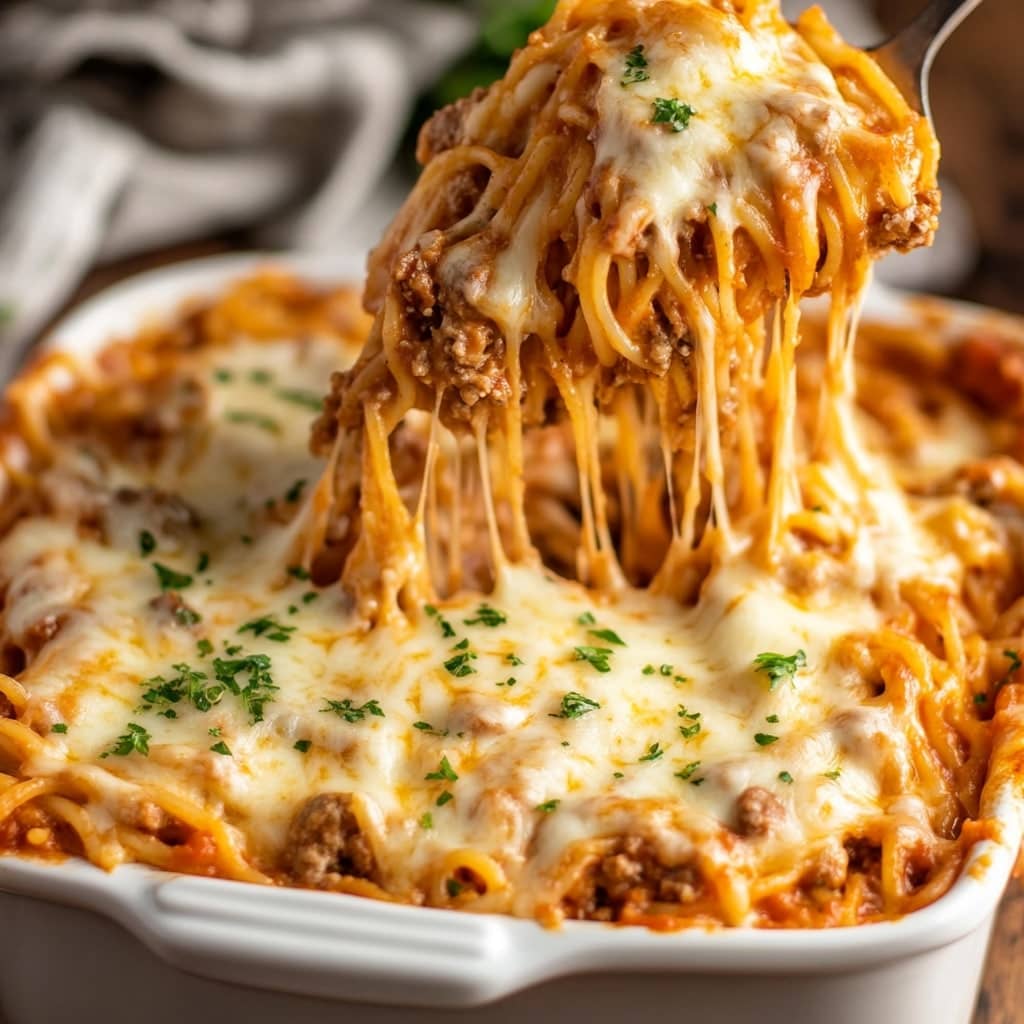 Million Dollar Spaghetti Casserole