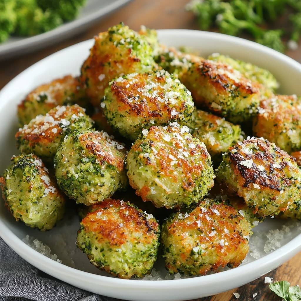 Oven-Baked Broccoli Tots