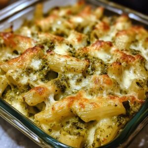 Pesto Chicken Pasta Bake