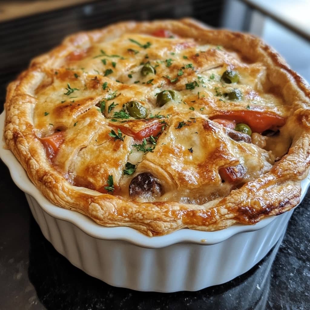 Pizza pot pie